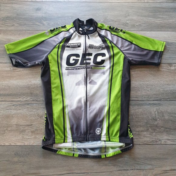 Canari Mens M Medium Cycling Jersey Shirt Road Bicycle Racing Tour Endurance - Picture 1 of 9